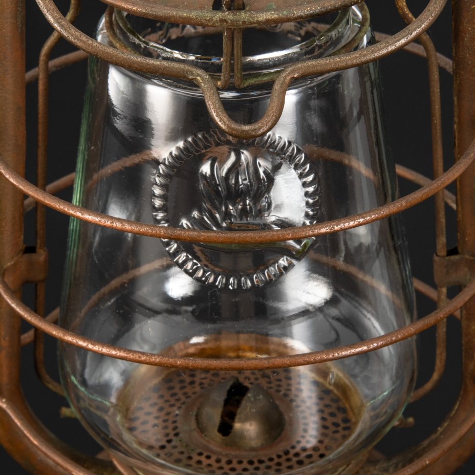 Лампа керосиновая "Feuerhand №201", металл, стекло, Германия, 1950-1970 гг.