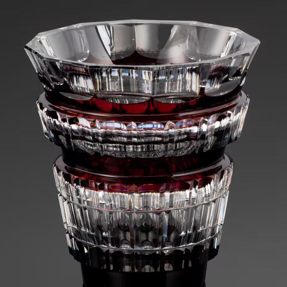 Ваза  в стиле Art Deco, модель BOLERO, Val Saint Lambert