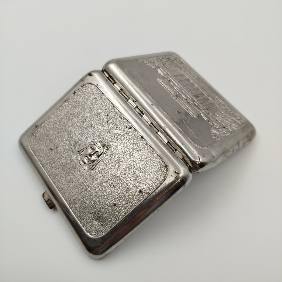Портсигар "Большой театр", металл, СССР, 1960-1990 гг.