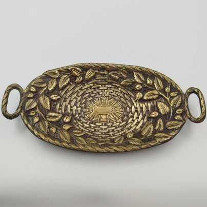 Лоток для мелочей и ключей (мелочница) в виде корзины с цветами