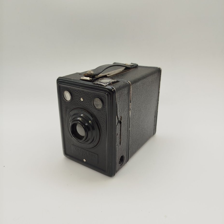 Фотоаппарат Kodak Box 620, металл, искусственная кожа, стекло, Kodak, Германия, 1936-1939 гг.