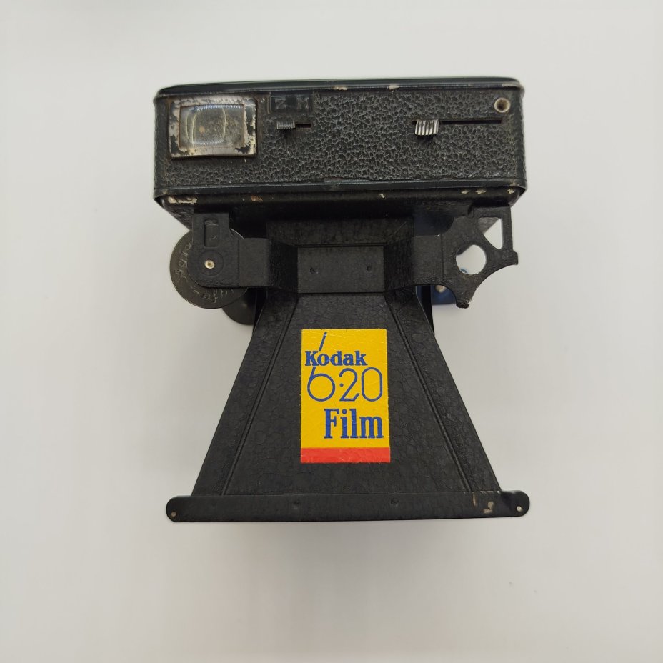 Фотоаппарат Kodak Box 620, металл, искусственная кожа, стекло, Kodak, Германия, 1936-1939 гг.