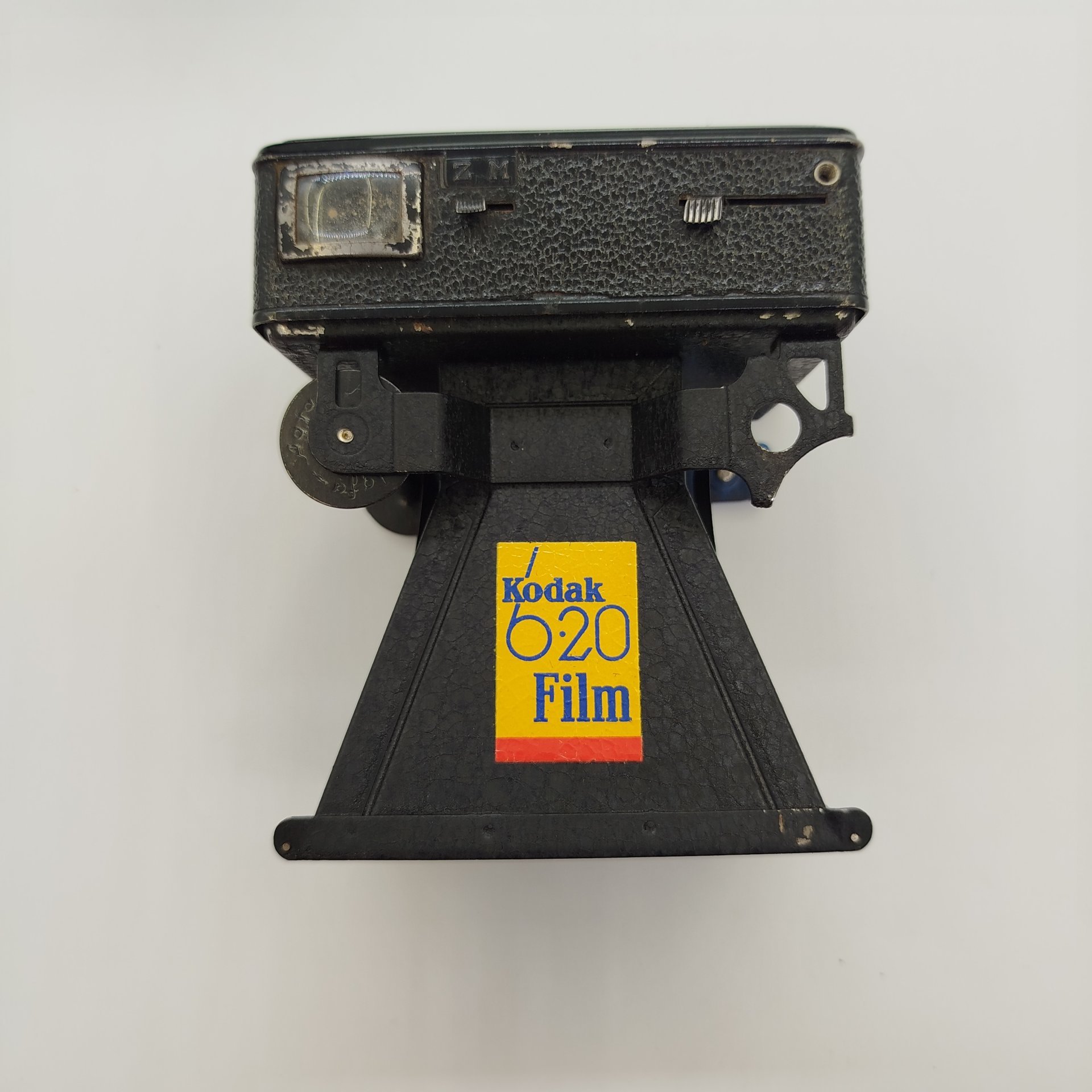 Фотоаппарат Kodak Box 620, металл, искусственная кожа, стекло, Kodak, Германия, 1936-1939 гг., Kodak