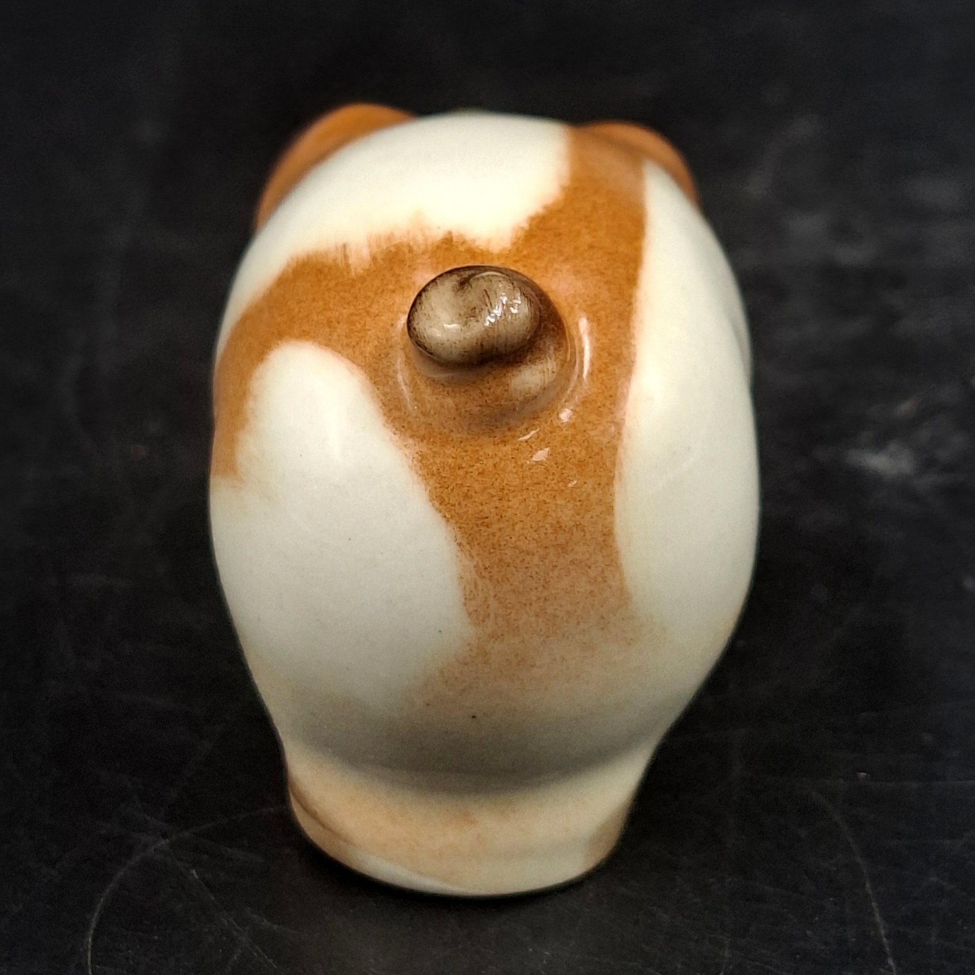 Статуэтка "Поросёнок", автор Т.С. Линчевская, Ленинградский фарфоровый завод (ЛФЗ)