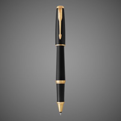 Ручка-роллер Parker Urban Core, Muted Black GT, T309, стержень: F, цвет чернил: black, в подарочной упаковке., Лаки и смолы: лак, нержавеющая сталь