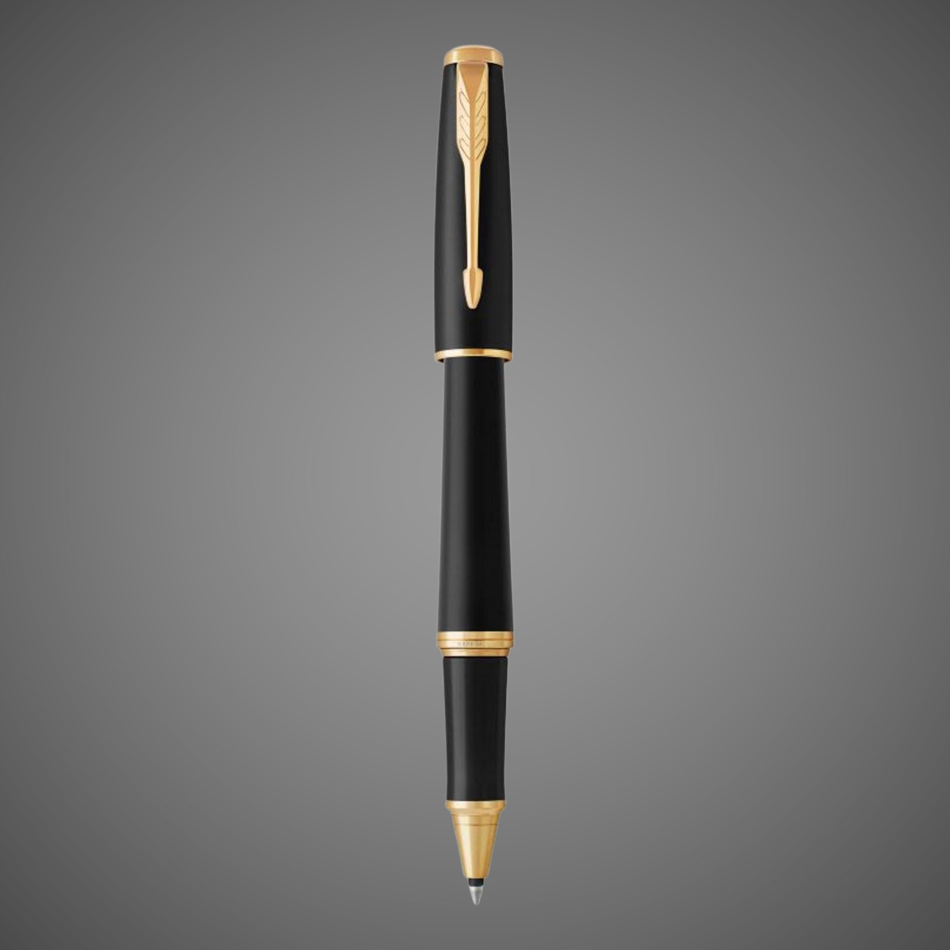 Ручка-роллер Parker Urban Core, Muted Black GT, T309, стержень: F, цвет чернил: black, в подарочной упаковке., Лаки и смолы: лак, нержавеющая сталь