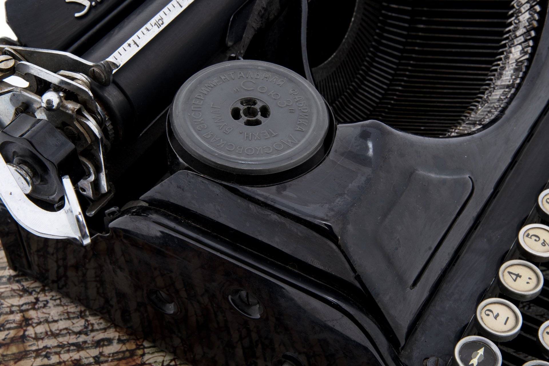 Печатная машинка "S.I.M. Mod.6", металл, дерево, Германия, 1938 г., Società Industriale Meccanica (SIM)