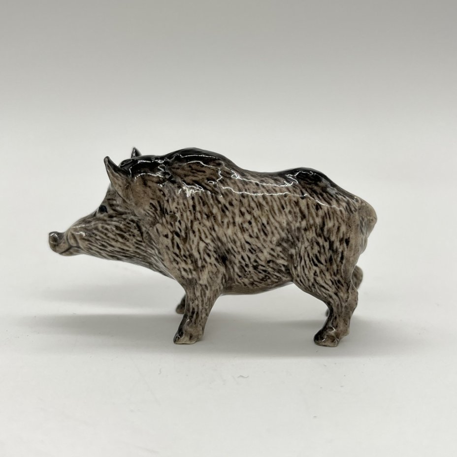 Статуэтка миниатюрная  "Кабан", фарфор, Европа, 1990-2010 гг.