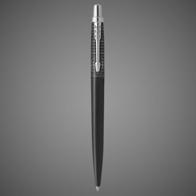 Ручка шариковая Parker "Jotter XL Legacy of Flight Matte Black CT" синяя, 1,0мм, подар. упаковка, Лаки и смолы: лак, нержавеющая сталь