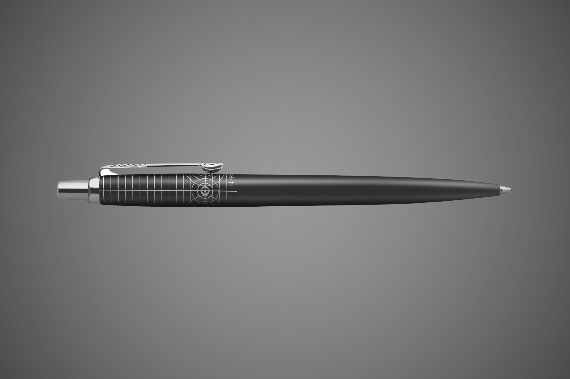 Ручка шариковая Parker "Jotter XL Legacy of Flight Matte Black CT" синяя, 1,0мм, подар. упаковка, Лаки и смолы: лак, нержавеющая сталь