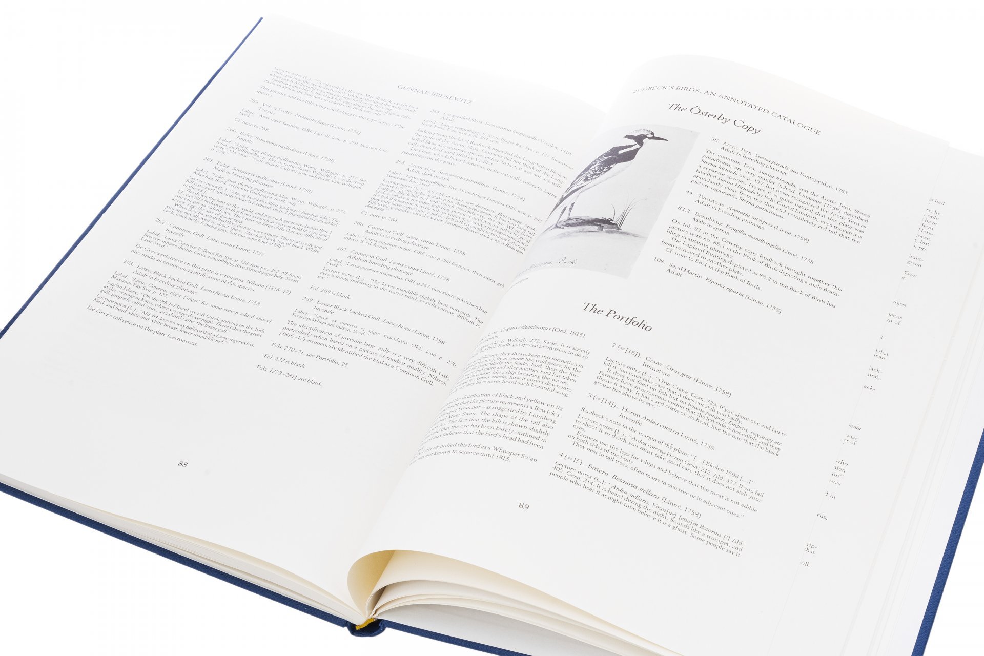 Книга "RUDBECK'S BOOK OF BIRDS", подарочное издание в футляре, тираж 500 экз., издательство "Björck & Börjesson", Швеция, 1986 г., Björck & Börjesson