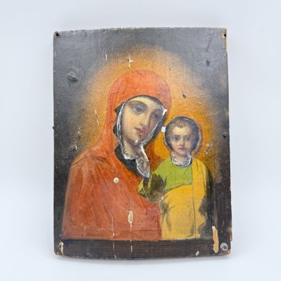 Икона подокладная "Богоматерь Казанская"