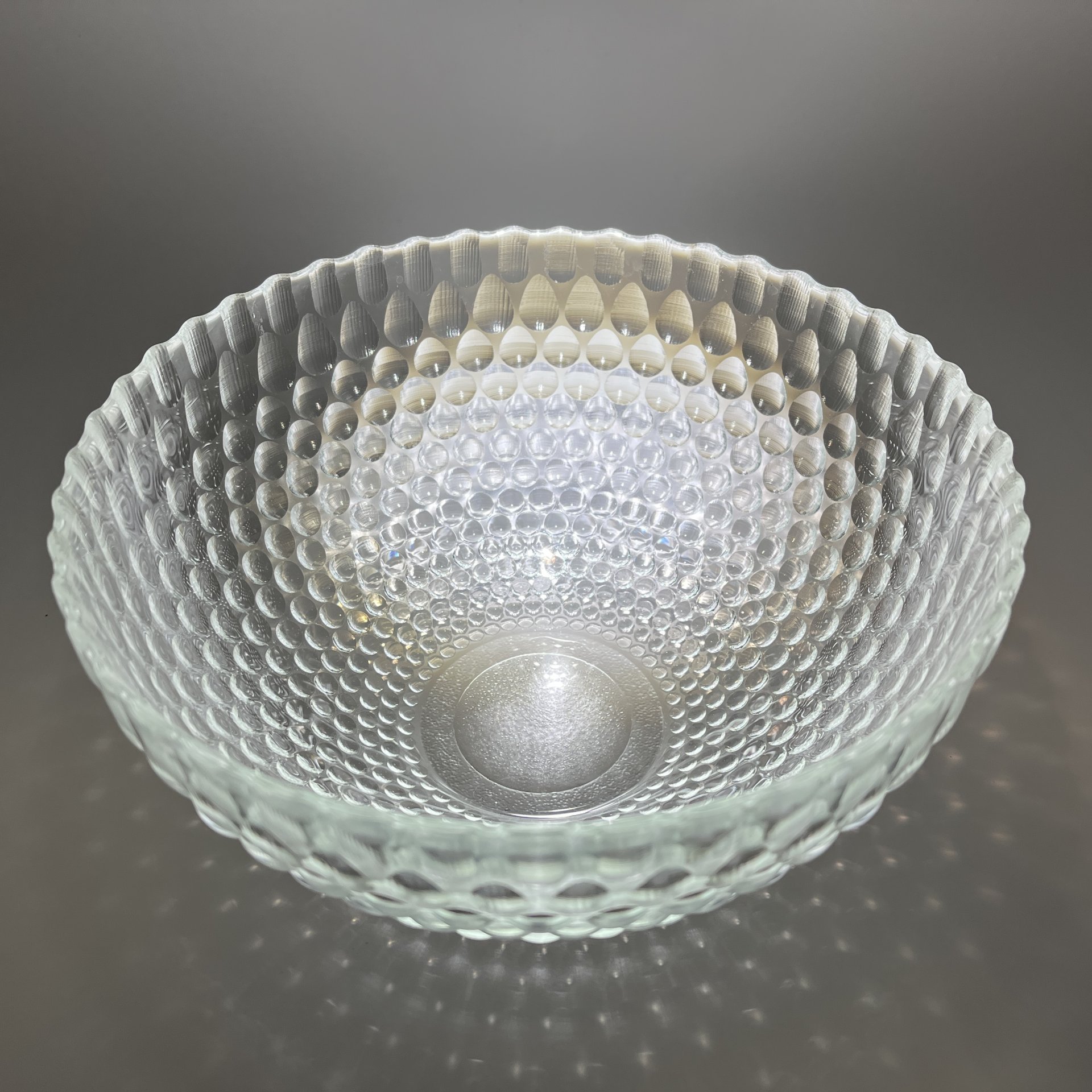 Салатник (фруктовница), стекло, СССР, 1970-1990 гг.