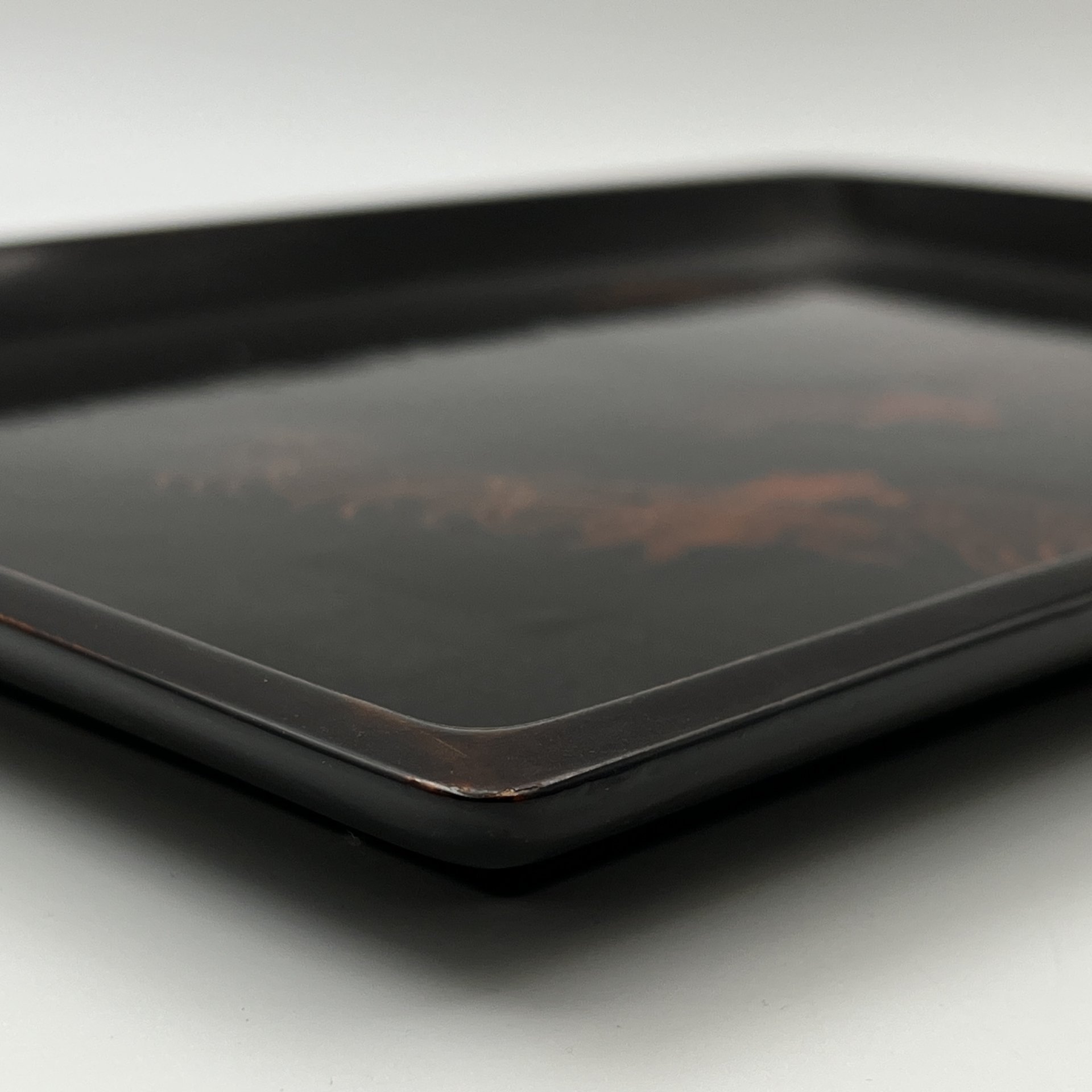 Поднос "Рыбки", папье-маше, лак, роспись, Вьетнам, 1950-1960 гг.