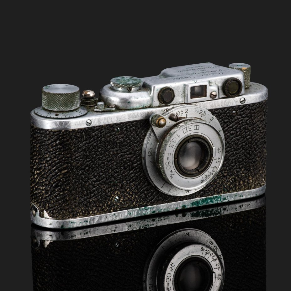 Фотоаппарат "ФЭД" в оригинальном кофре, серийный №2441 (ранний выпуск), Харьковский машиностроительный завод им. Дзержинского (ФЭД)
