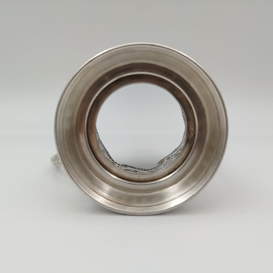 Подстаканник "Советский космос", мНЦ (медь-никель-цинк), Кольчугинский завод цветных металлов, СССР, 1970-1980 гг.