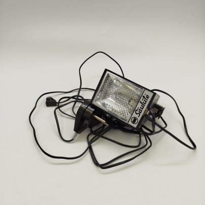 Фотовспышка Saulute, пластик, металл, стекло, СССР, 1970-1991 гг.