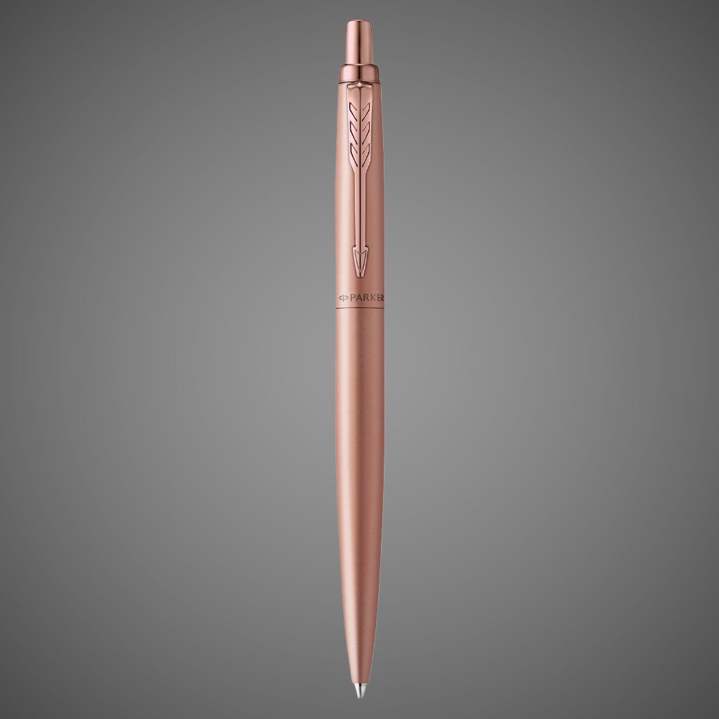 Шариковая ручка Parker Jotter XL SE20 Monochrome в подарочной упаковке, цвет: Pink Gold, стержень Mblue, Покрытия: PVD-покрытие, нержавеющая сталь