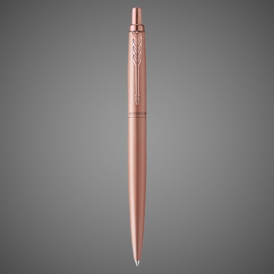 Шариковая ручка Parker Jotter XL SE20 Monochrome в подарочной упаковке, цвет: Pink Gold, стержень Mblue, Покрытия: PVD-покрытие, нержавеющая сталь
