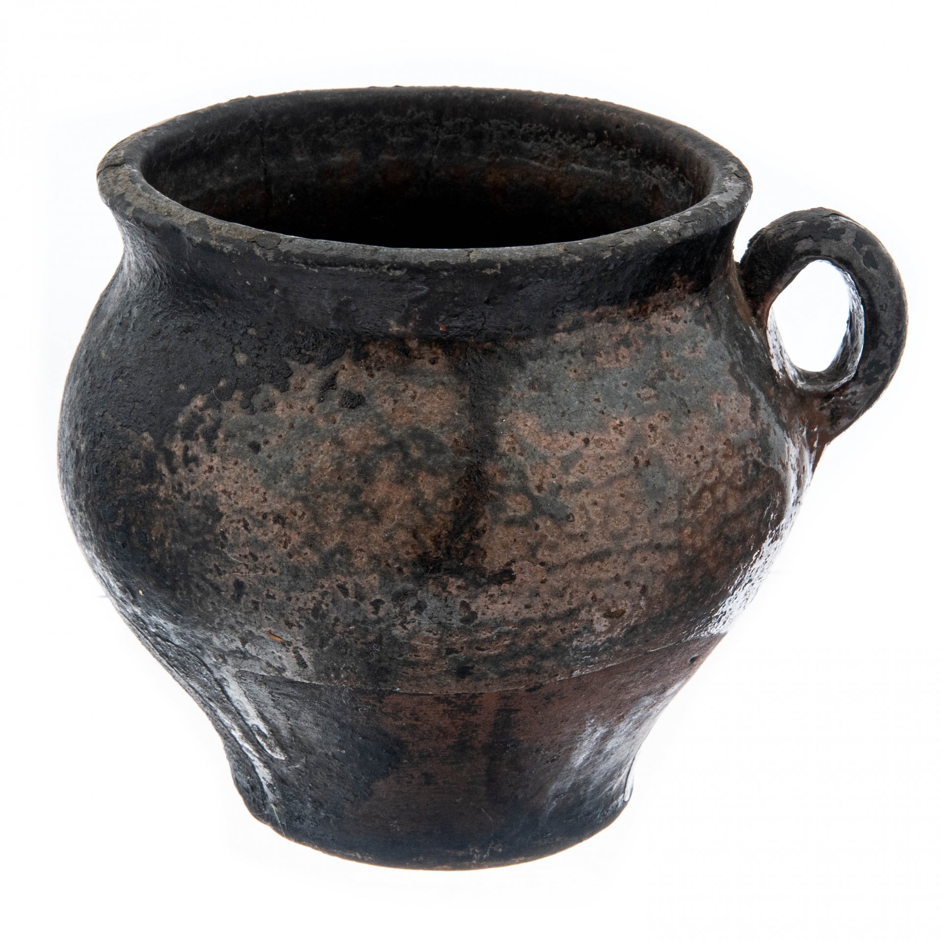 Горшок лаконичной формы, керамика, Российская империя, 1900-1920 гг.