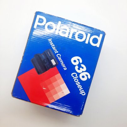 Фотоаппарат мгновенной печати "Polaroid 636 Close Up" в оригинальной коробке, Polaroid