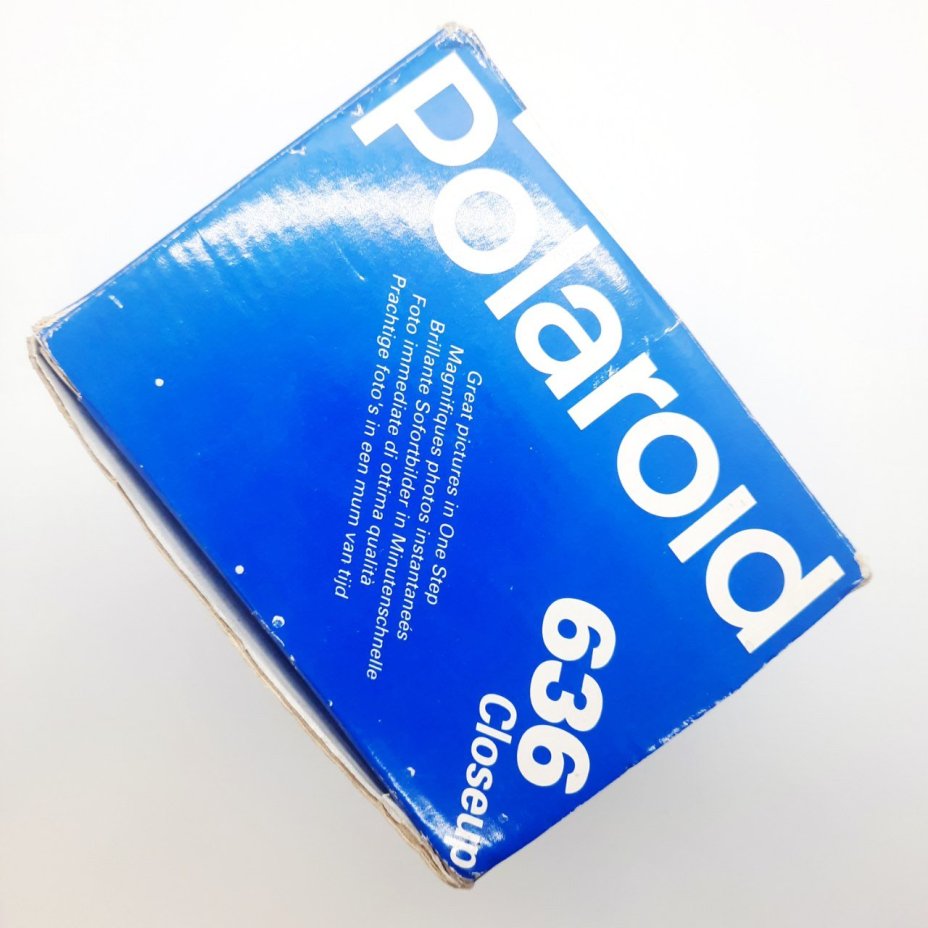 Фотоаппарат мгновенной печати "Polaroid 636 Close Up" в оригинальной коробке, Polaroid