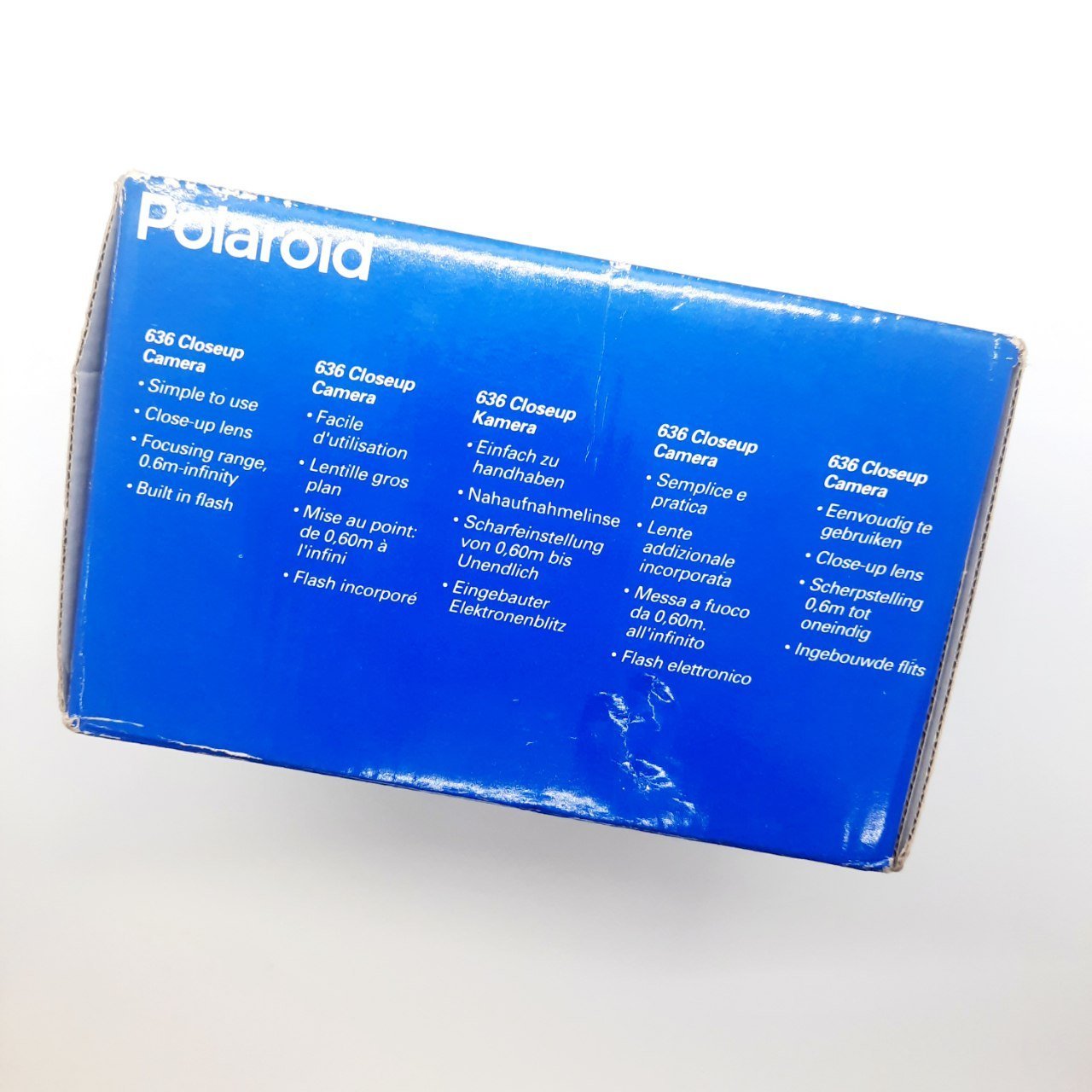 Фотоаппарат мгновенной печати "Polaroid 636 Close Up" в оригинальной коробке, Polaroid