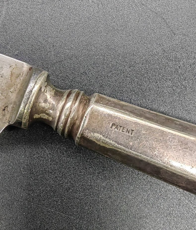 Нож десертный с гранёной рукоятью, Arthur Krupp