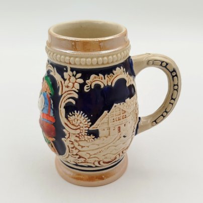 Кружка пивная, декорированная трактирной сценой, Marzi & Remy
