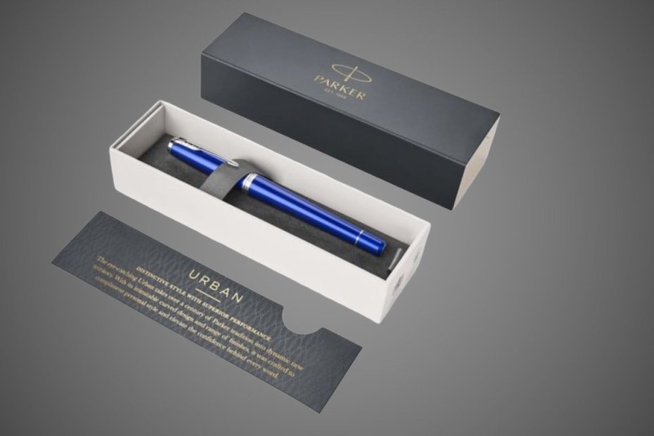 Ручка-роллер Parker Urban Core, Nightsky Blue CT, T309, Fblack, Лаки и смолы: лак, нержавеющая сталь