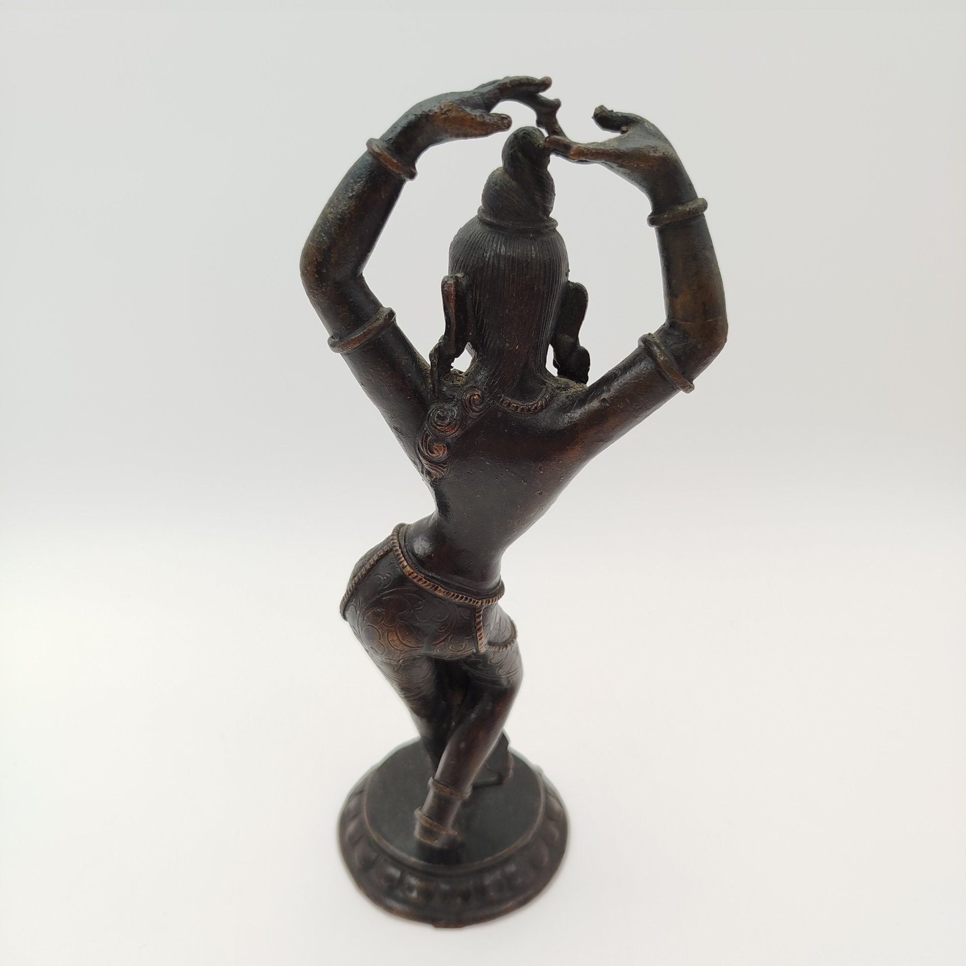 Статуэтка "Парвати" (богиня в индуизме, супруга бога Шивы), бронза, литье, Индия, 1970-2000 гг.