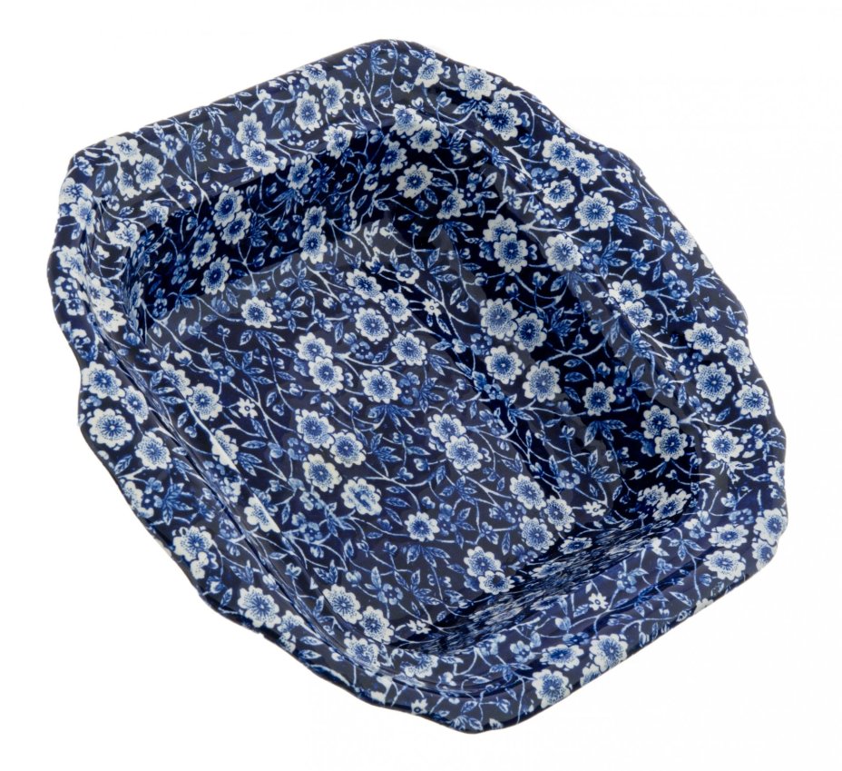 Блюдо для жаркого (мармит), фаянс, деколь, Calico, Бёрнли, Англия, 2000-2010 гг.