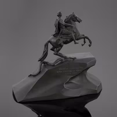 Скульптура "Медный всадник"