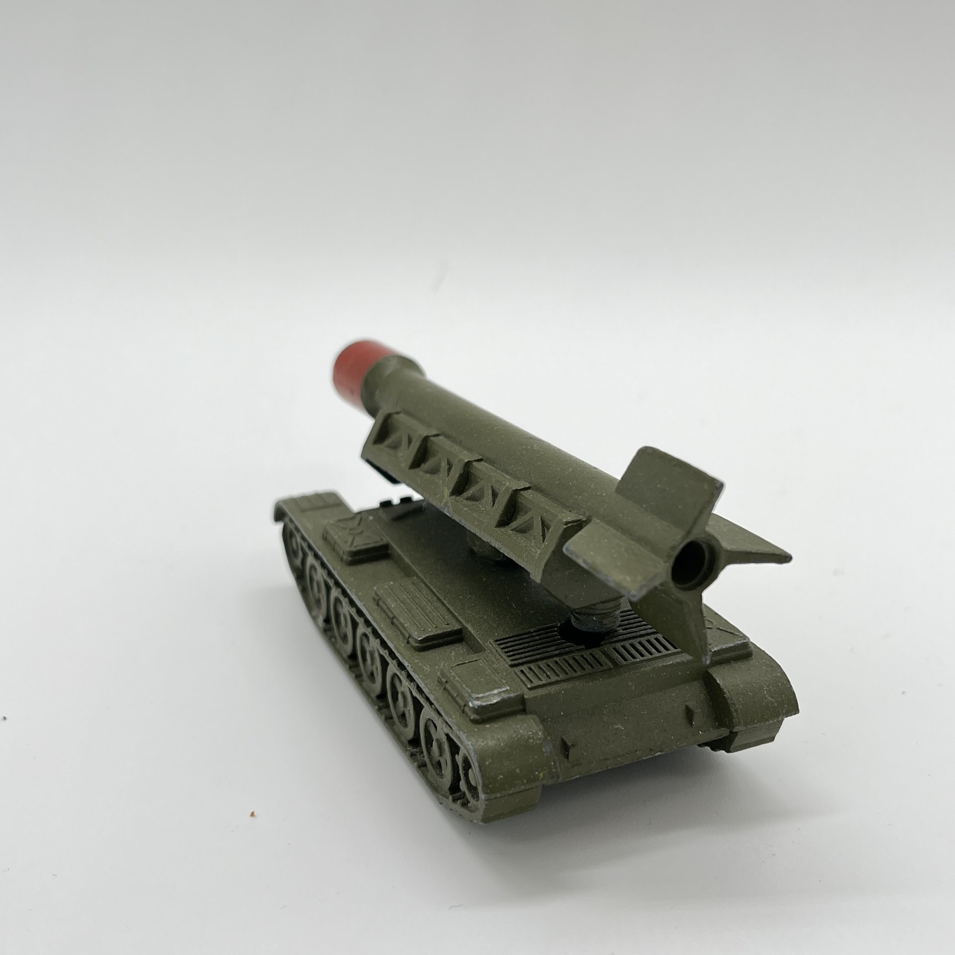 Масштабная модель "Ракетная установка" из серии "Военная техника", металл, пластик, Тульский патронный завод (ТПЗ), СССР, 1970-1990 гг.