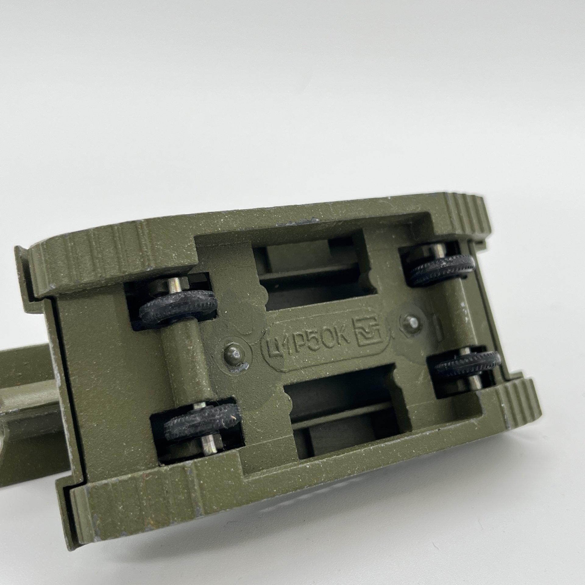 Масштабная модель "Ракетная установка" из серии "Военная техника", металл, пластик, Тульский патронный завод (ТПЗ), СССР, 1970-1990 гг.