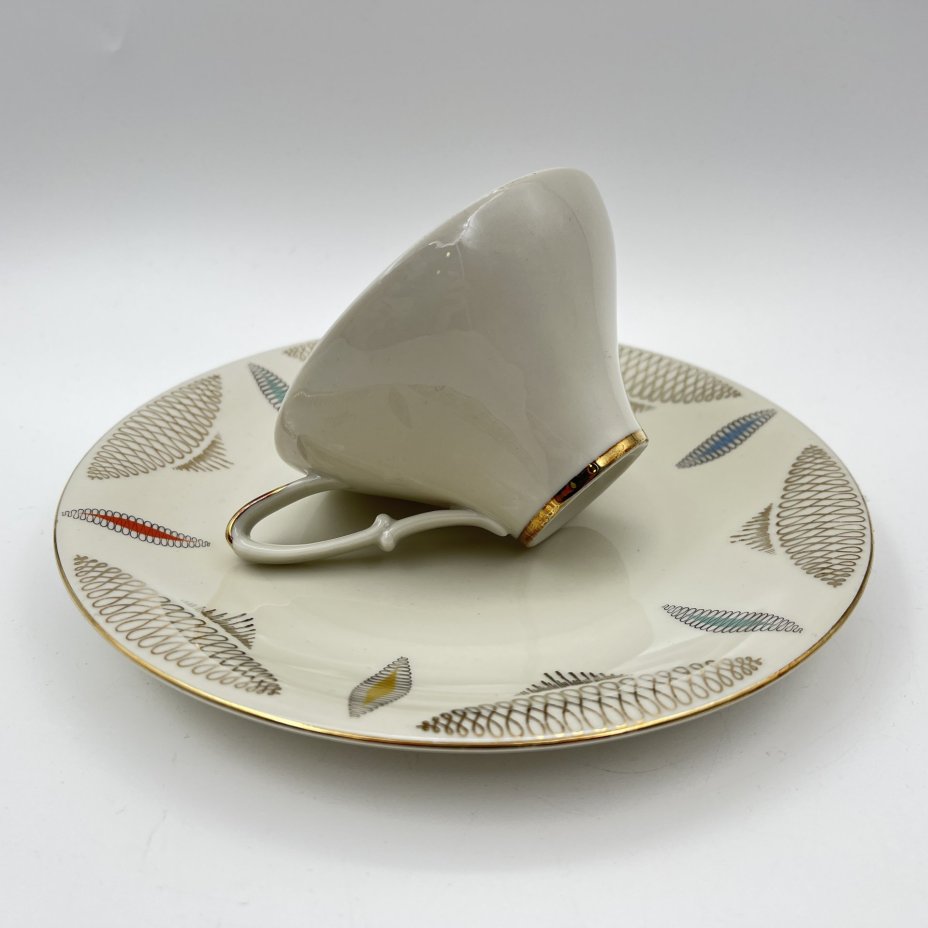 Чайная чашка и десертная тарелка, Winterling Bavaria Germany