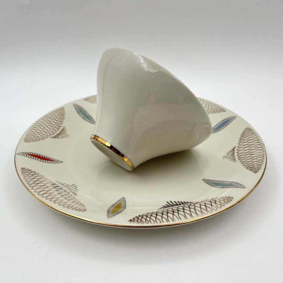 Чайная чашка и десертная тарелка, Winterling Bavaria Germany