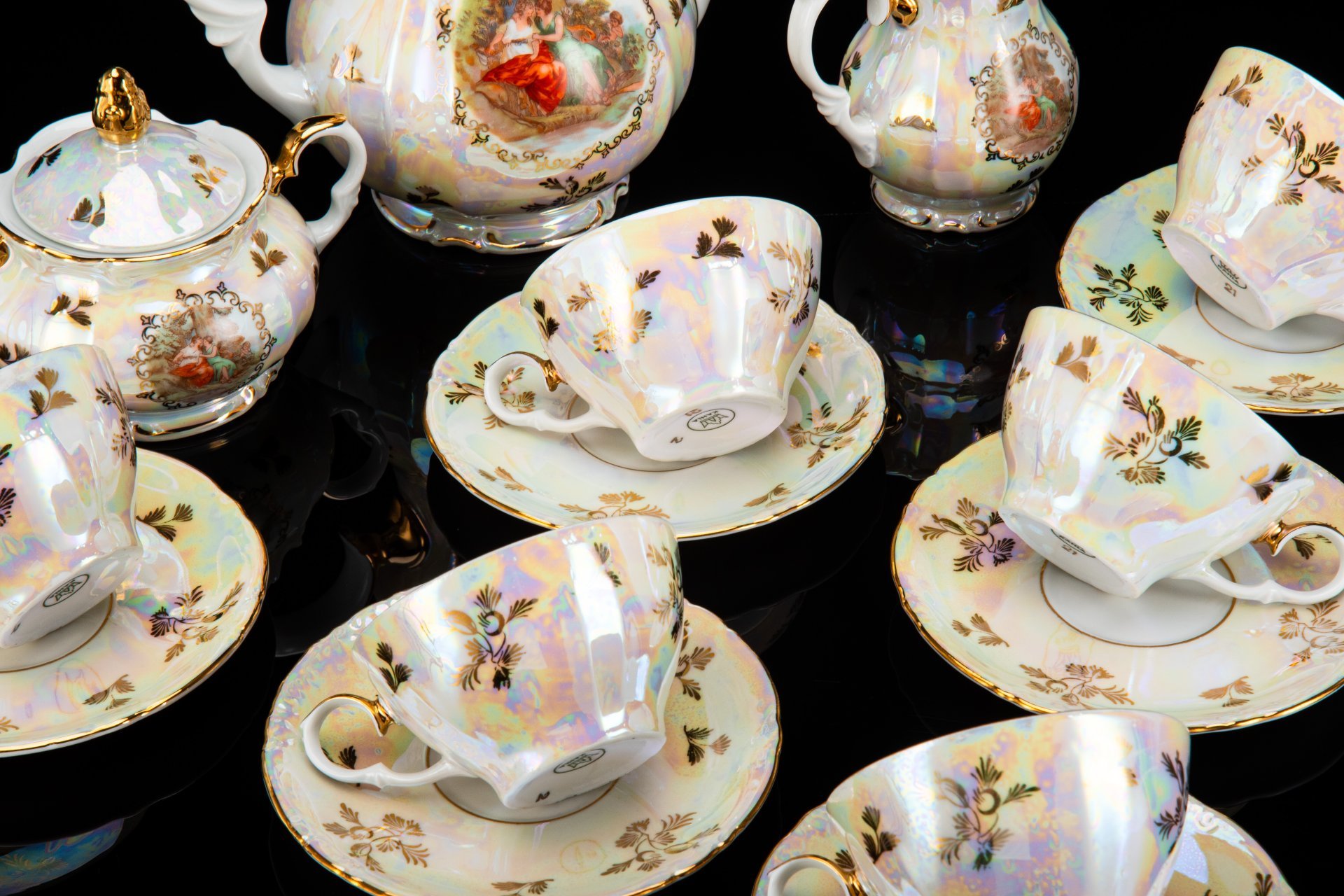 Сервиз чайно-кофейный "Мадонна" на 6 персон (15 предметов)