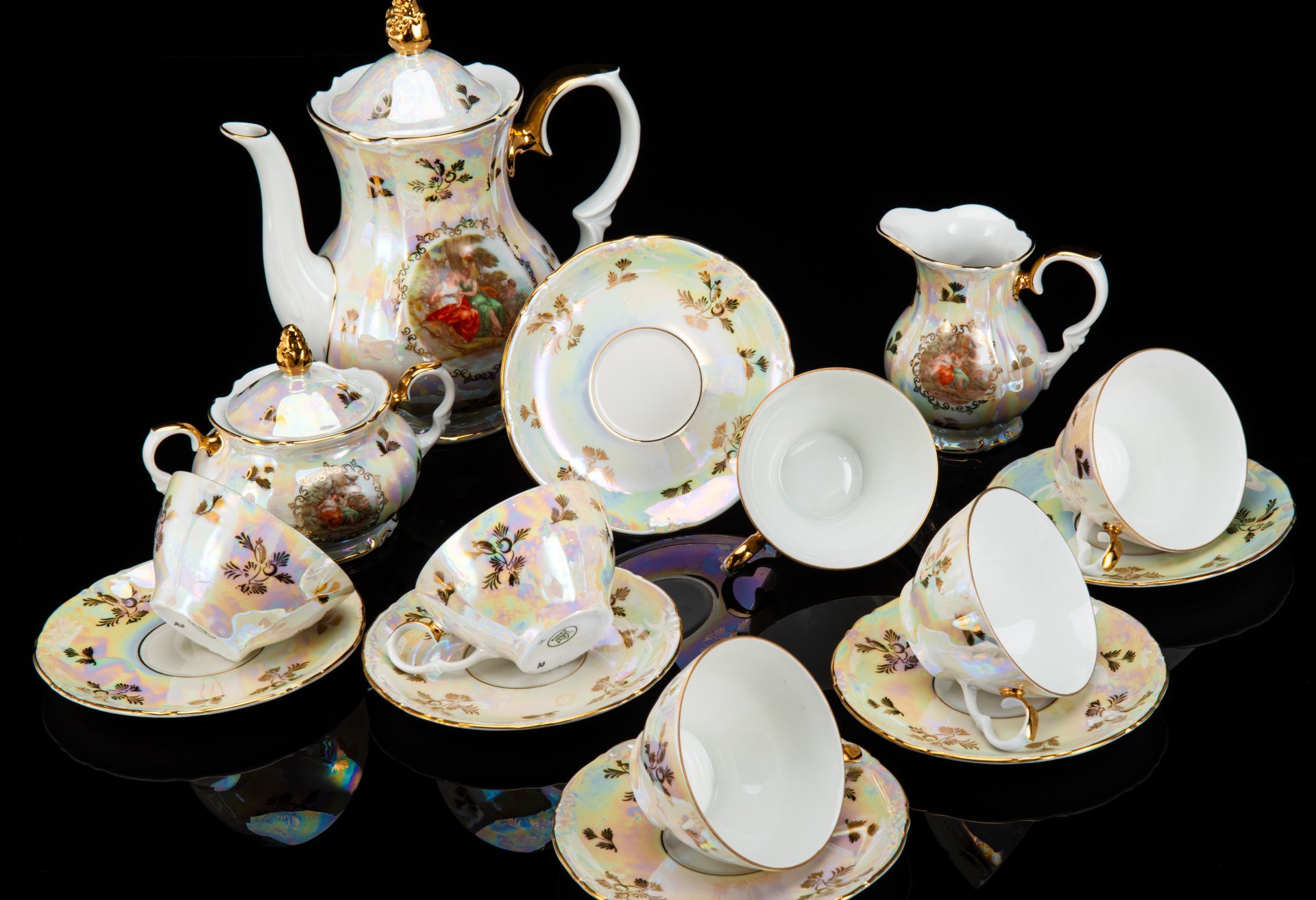 Сервиз чайно-кофейный "Мадонна" на 6 персон (15 предметов)