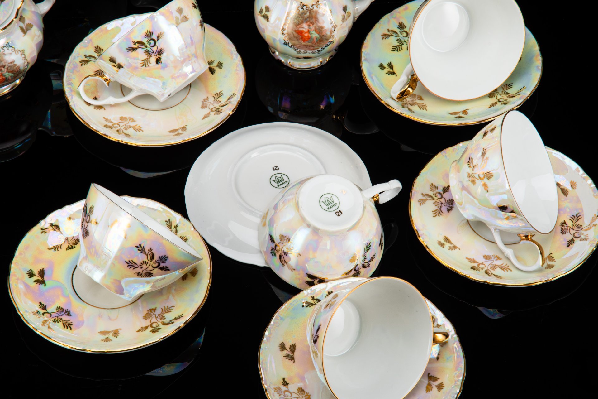 Сервиз чайно-кофейный "Мадонна" на 6 персон (15 предметов)