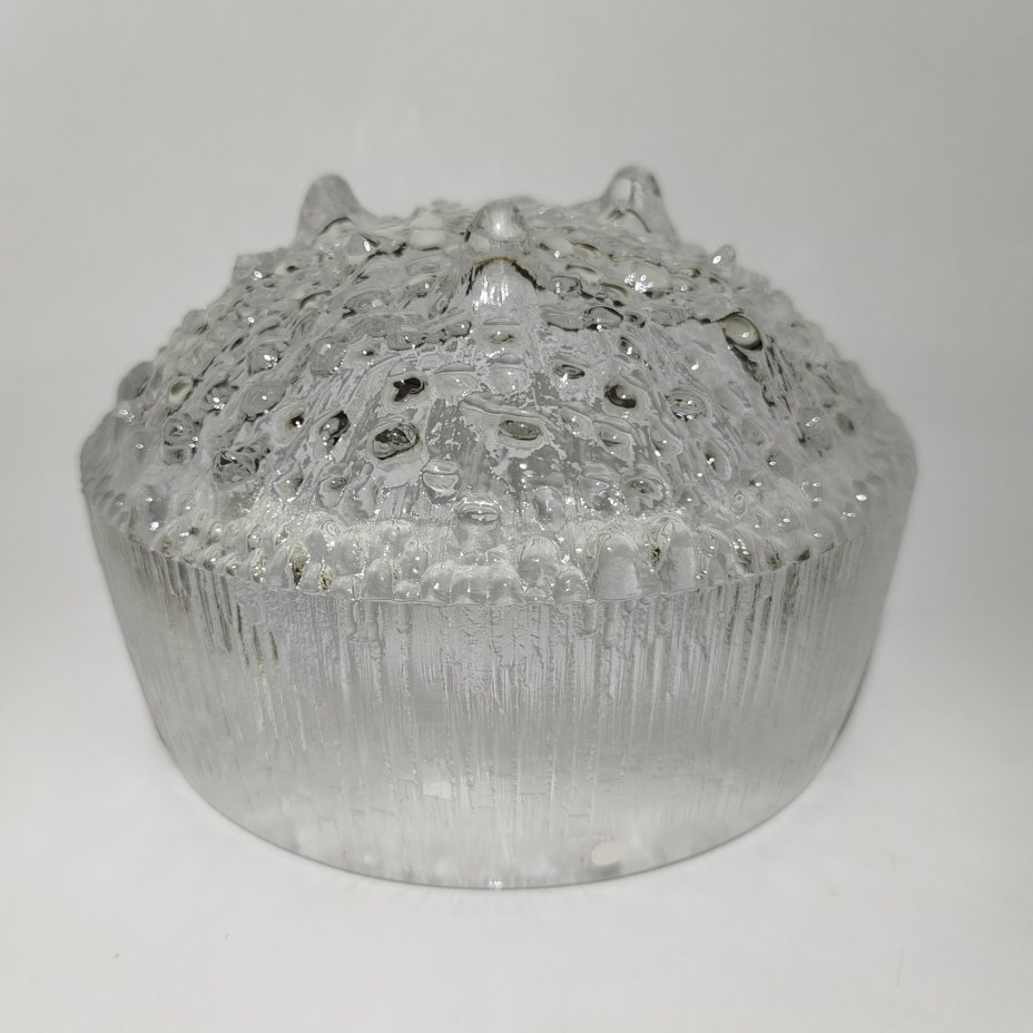 Конфетница из серии "Ultima Thule" ("Край света"), дизайнер Tapio Wirkkala (Тапио Вирккала), стекло, Iittala, Финляндия, 1960-1980 гг.