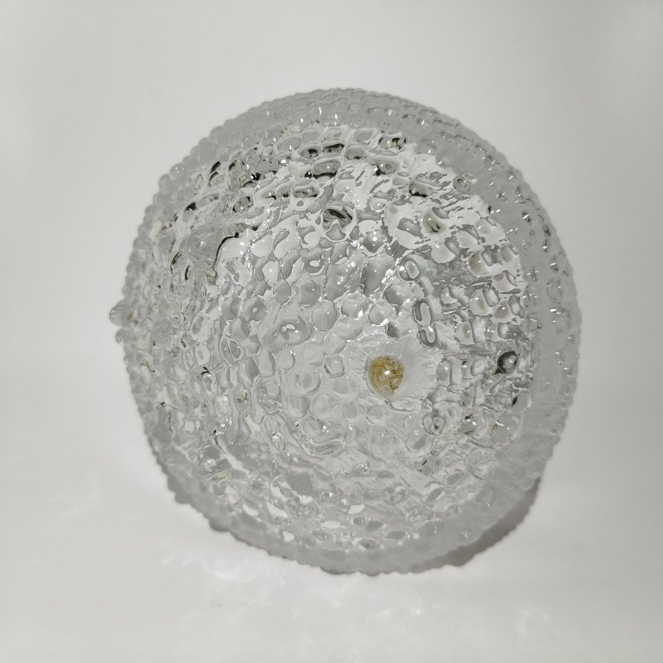 Конфетница из серии "Ultima Thule" ("Край света"), дизайнер Tapio Wirkkala (Тапио Вирккала), стекло, Iittala, Финляндия, 1960-1980 гг.