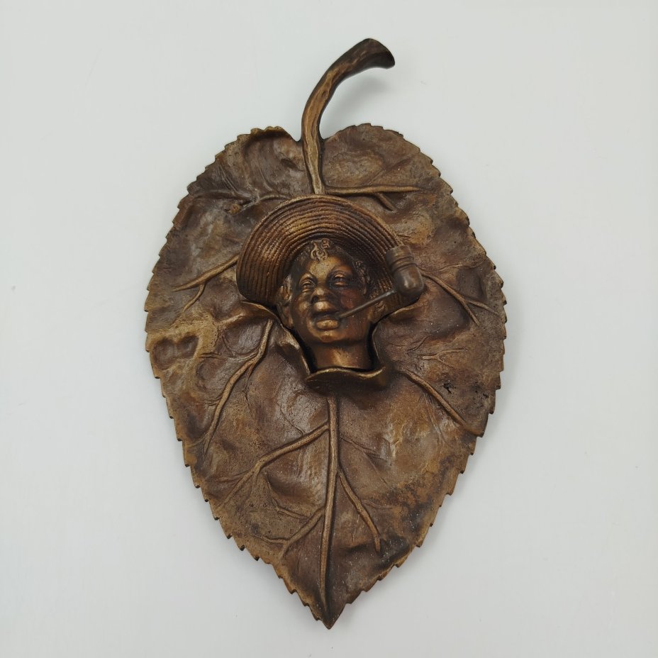 Панно настенное "Джонни Гриффин" (Johny Griffin), бронза, Западная Европа, 1900-1940 гг.