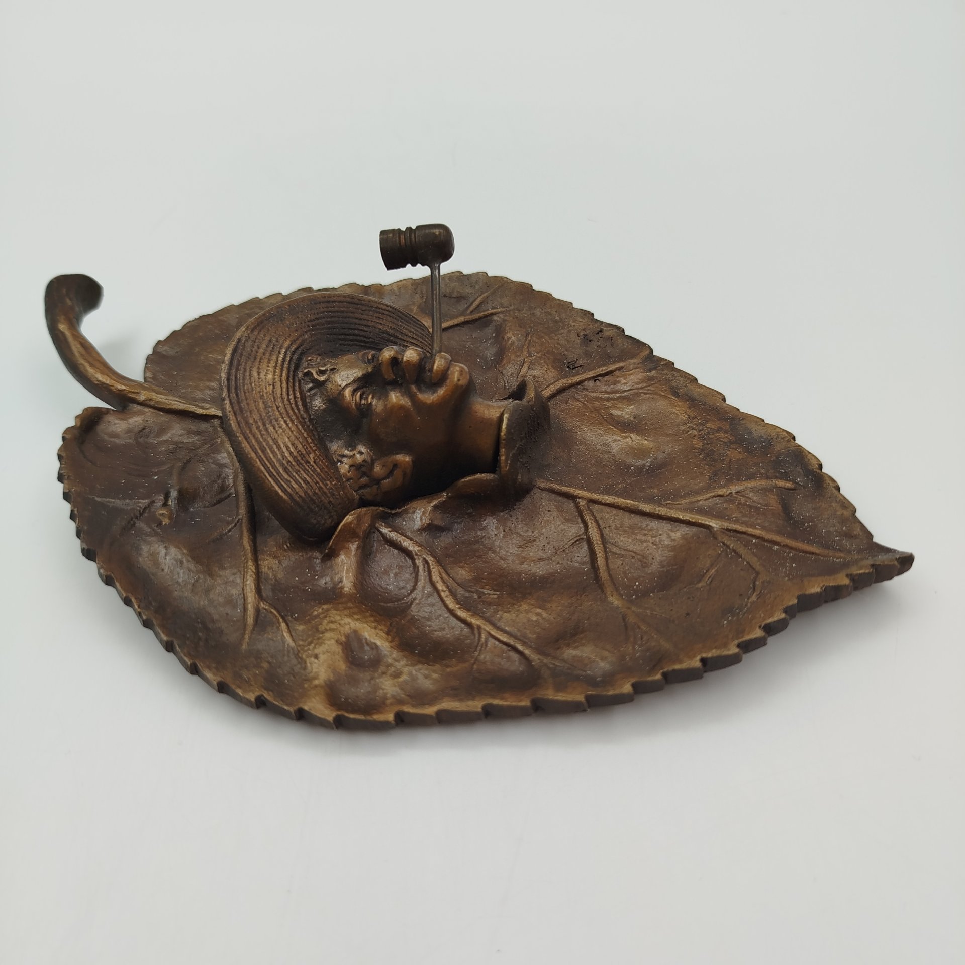 Панно настенное "Джонни Гриффин" (Johny Griffin), бронза, Западная Европа, 1900-1940 гг.