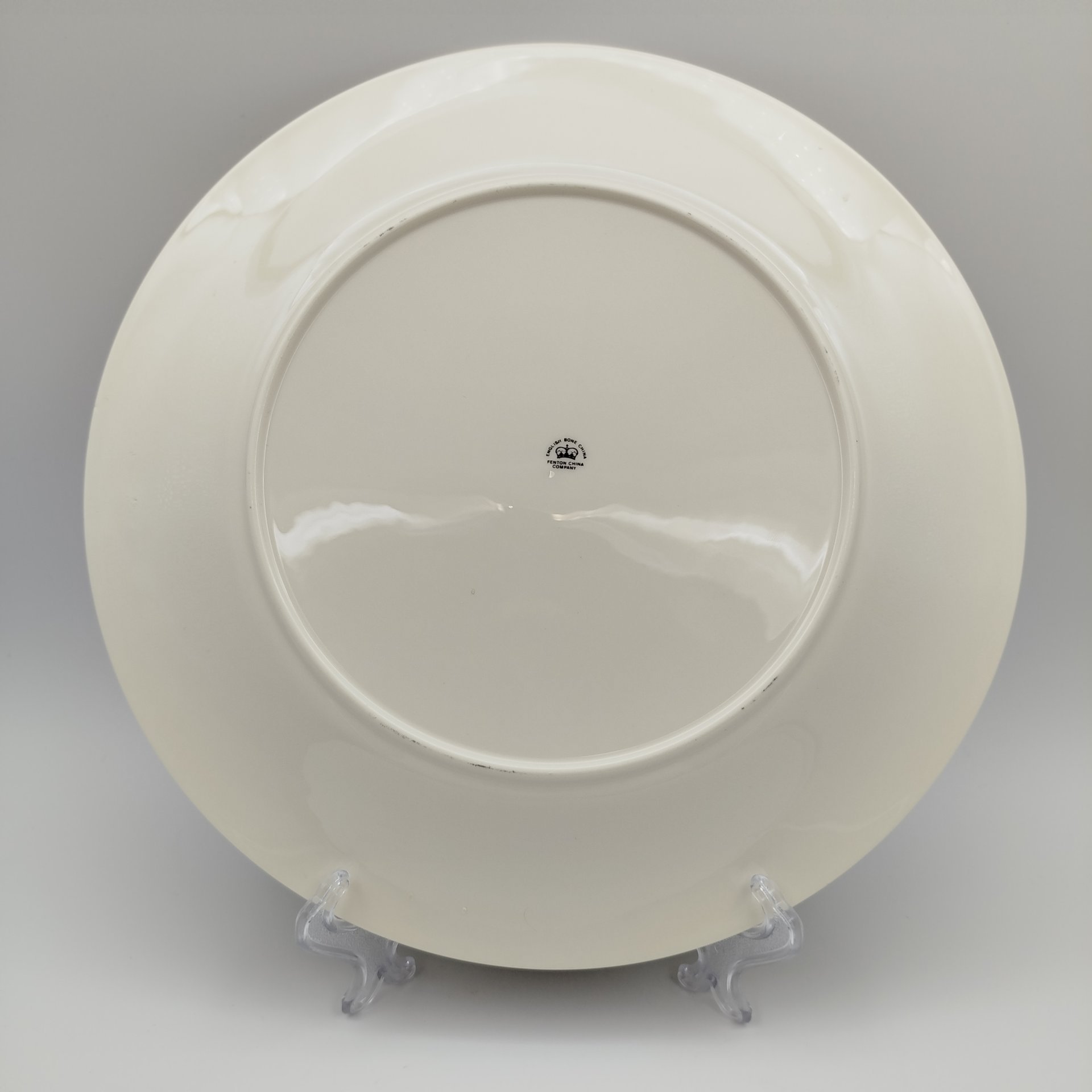Тарелка со сценой охоты, J.F. Herring Sen, фарфор, деколь, золочение, Fenton China Company, Китай, Fenton China Company