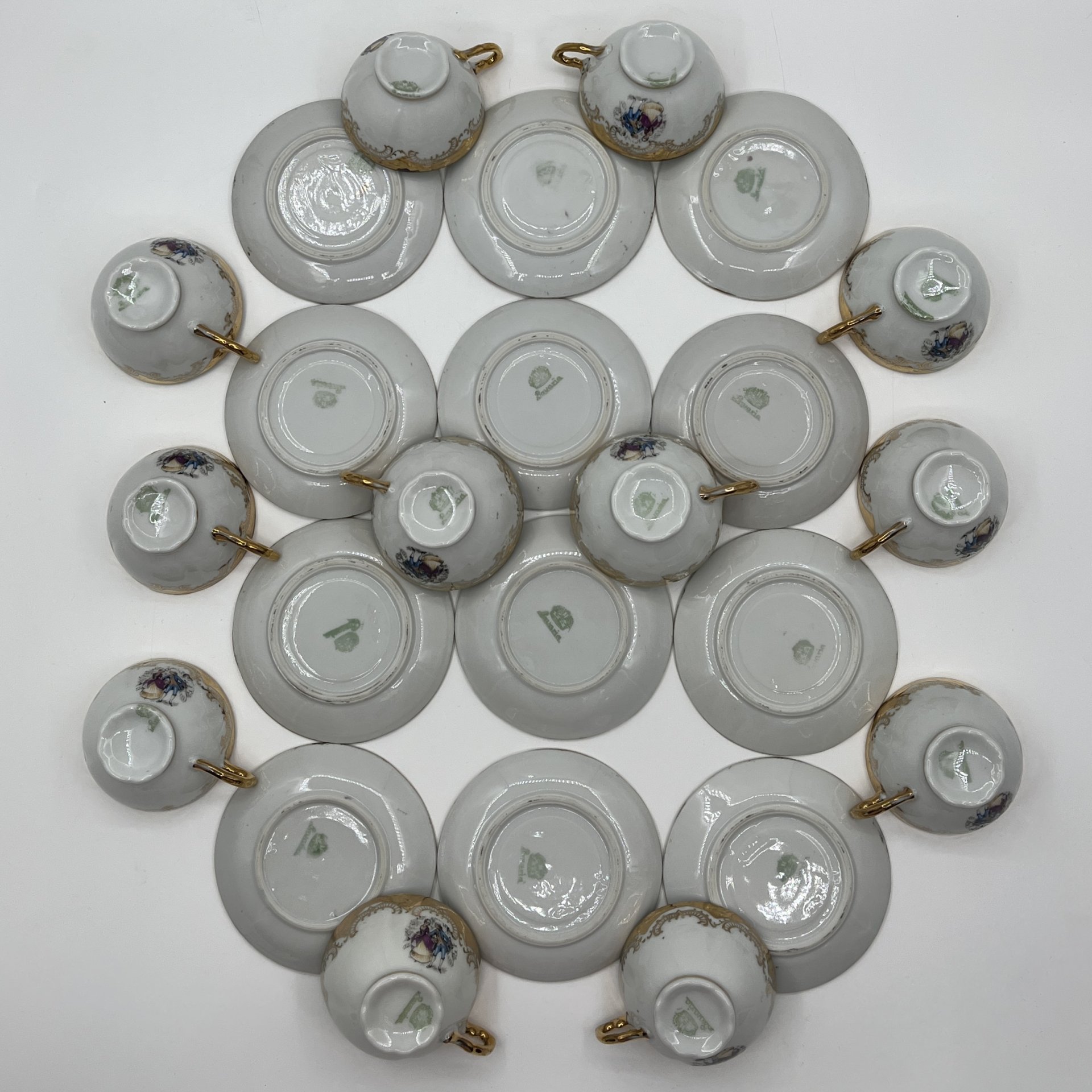 Сервиз кофейный "Галантная сцена" на 12 персон (27  предметов), Bavaria — фото 7