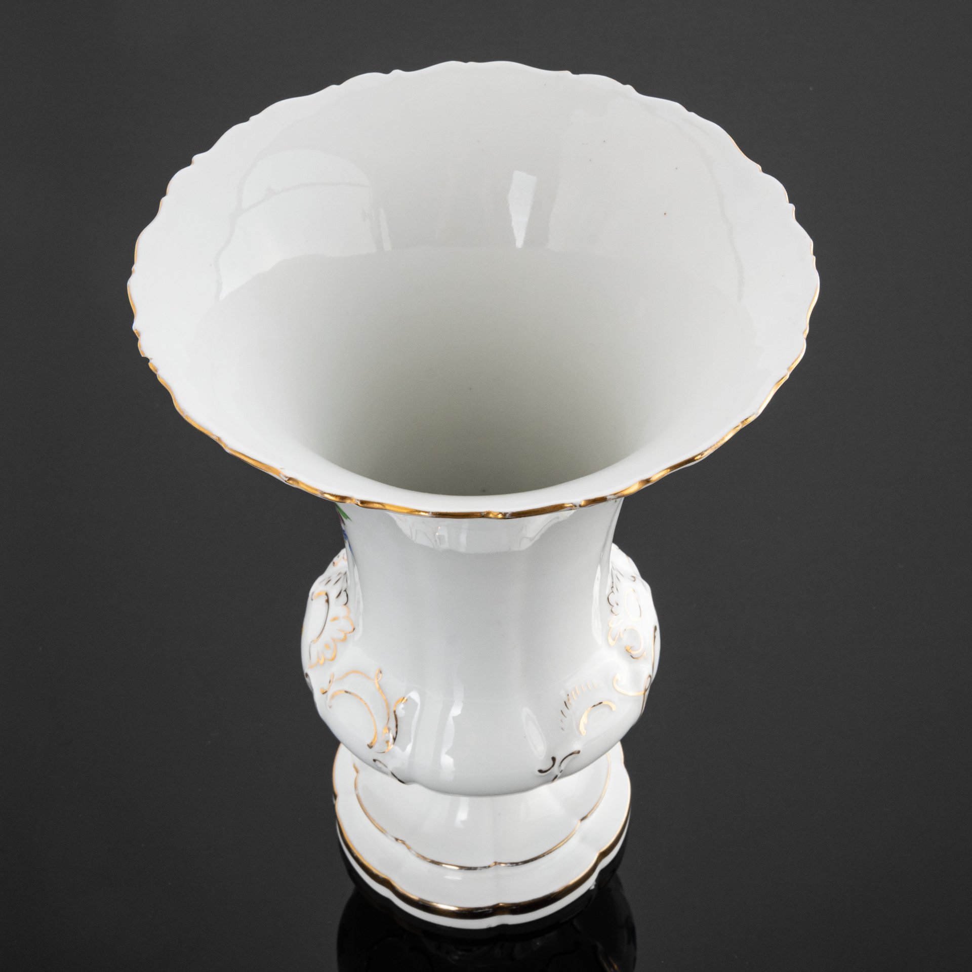 Ваза с цветочным декором, Meissen (Мейсенский фарфор)