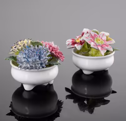 Статуэтки миниатюрные "Букеты", Crown Staffordshire