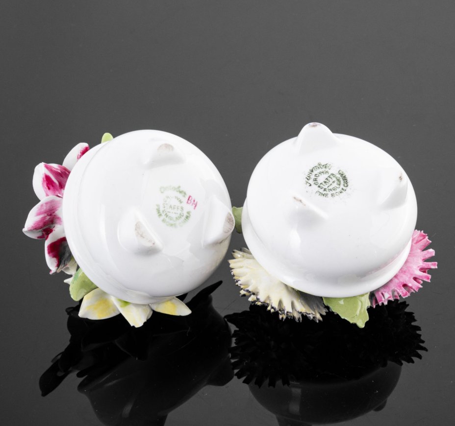 Статуэтки миниатюрные "Букеты", Crown Staffordshire