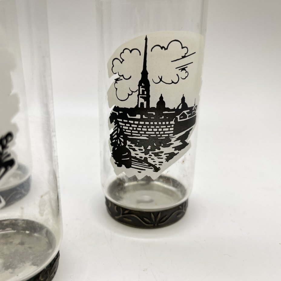 Набор из 5 высоких рюмок "Петербург"